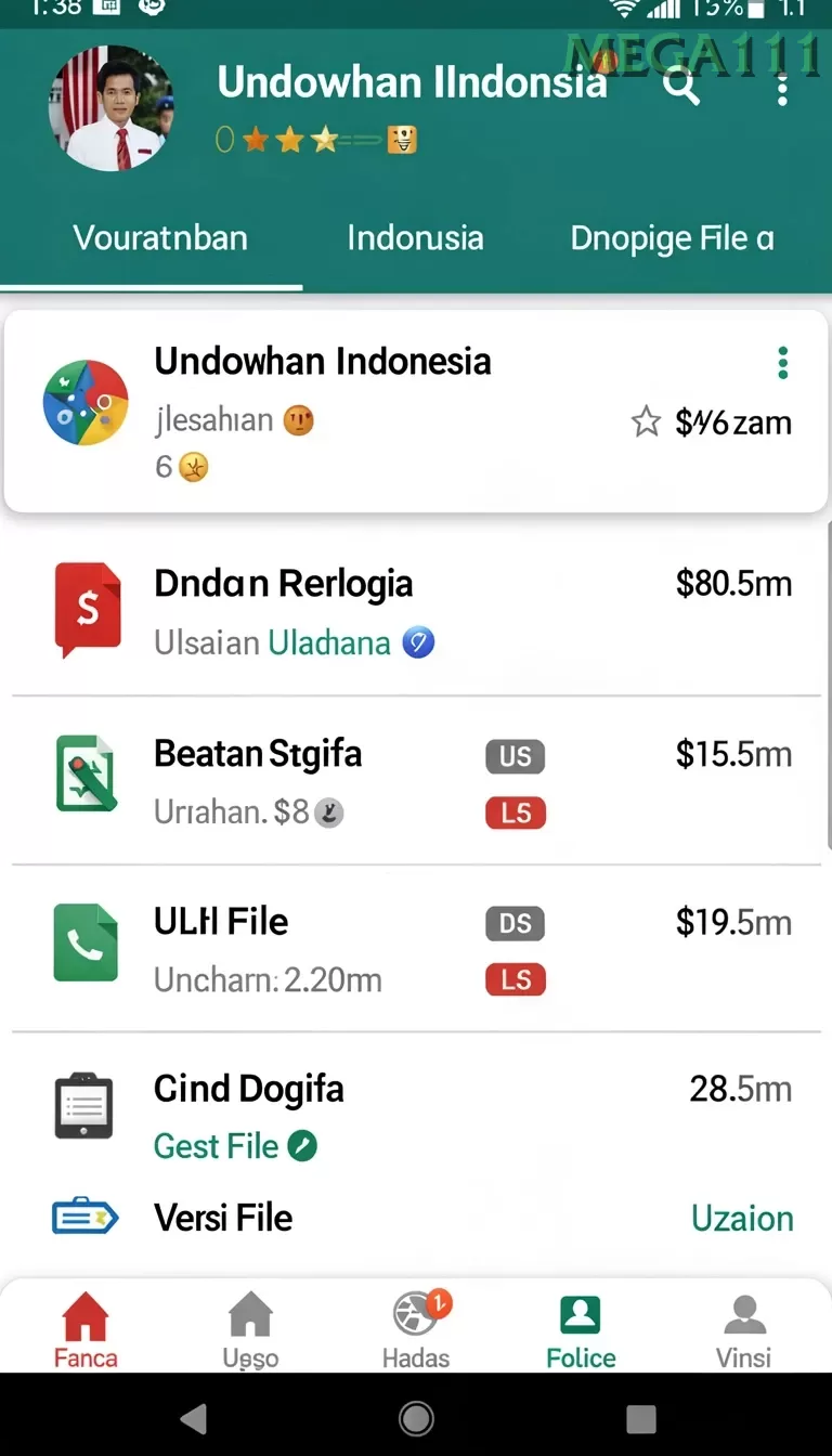 Cuplikan layar KA789 — pengaturan akun